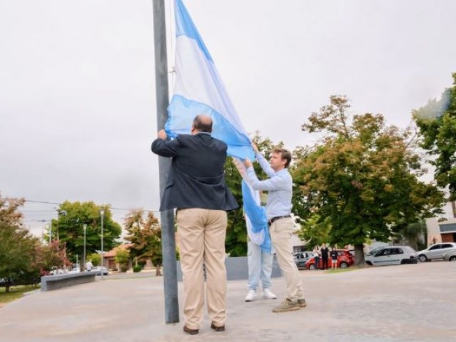 El acto y promesa de lealtad a la bandera ser en la Plaza Belgrano